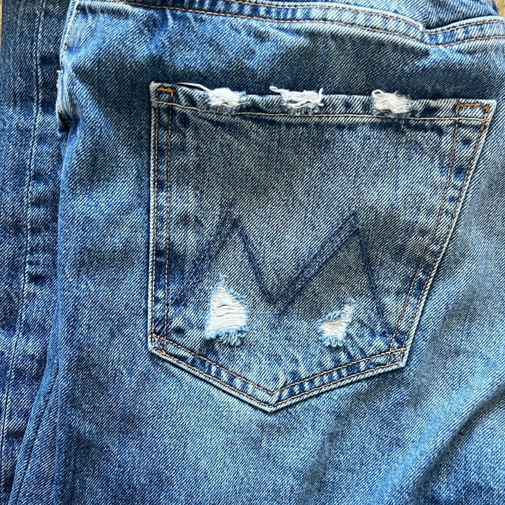 MOTHER denim Superior - high waisted tunnel vision sneak